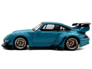 RWB 993 Miami Blue 1/64 Diecast Model Car by Model Model image 2