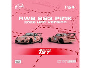 RWB 993 #23 Pink Version with Graphics "Hobby Expo China 2026 Event Edition" 1/64 Diecast Model Car by Model Model image 2