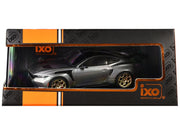 2025 Ford Mustang GTD Gray Metallic with Black Top 1/43 Diecast Model by IXO Models image 3