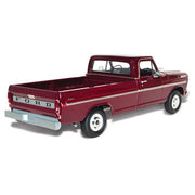 Skill 3 Model Kit 1970 Ford F-100 Custom Cab 4x4 Pickup Truck 1/25 Scale Model by Moebius image 4