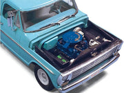 Skill 3 Model Kit 1967 Ford F100 Service Bed Pickup Truck 1/25 Scale Model by Moebius image 3