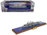 British HMS Invincible (R05) Aircraft Carrier Waterline Edition "Falklands War" (1982) British Royal Navy "Battleship" Series 1/700 Diecast Model by Metal Proud image 5