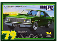 Skill 2 Model Kit 1979 Chevrolet Nova 2-in-1 Kit 1/25 Scale Model by MPC image 2
