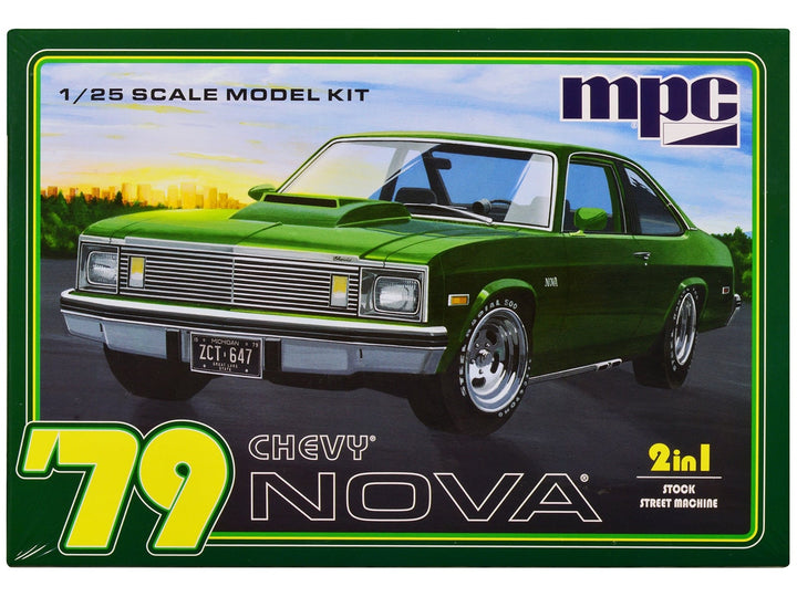 Skill 2 Model Kit 1979 Chevrolet Nova 2-in-1 Kit 1/25 Scale Model by MPC image 2