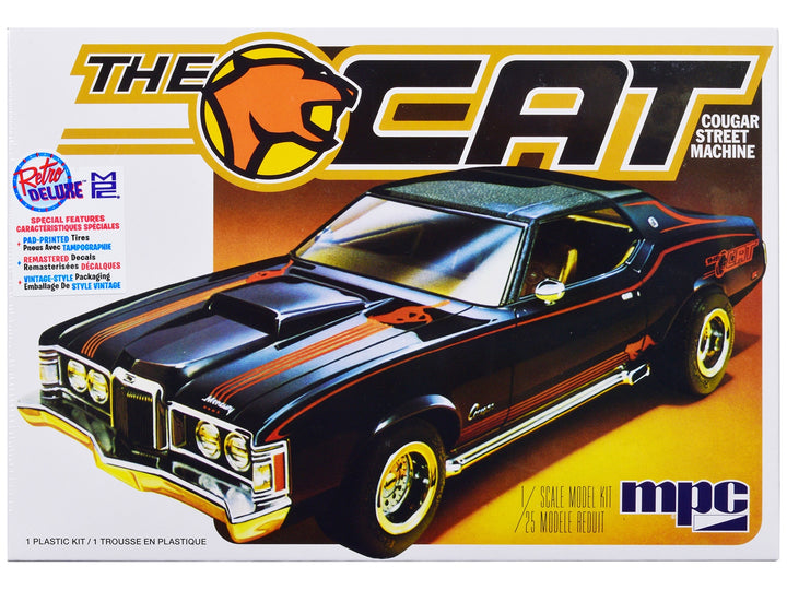 Skill 2 Model Kit 1973 Mercury Cougar "The Cat" 1/25 Scale Model by MPC image 2