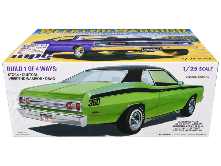 Skill 2 Model Kit 1976 Dodge Dart Sport "Weekend Warrior" 1/25 Scale Model by MPC image 2