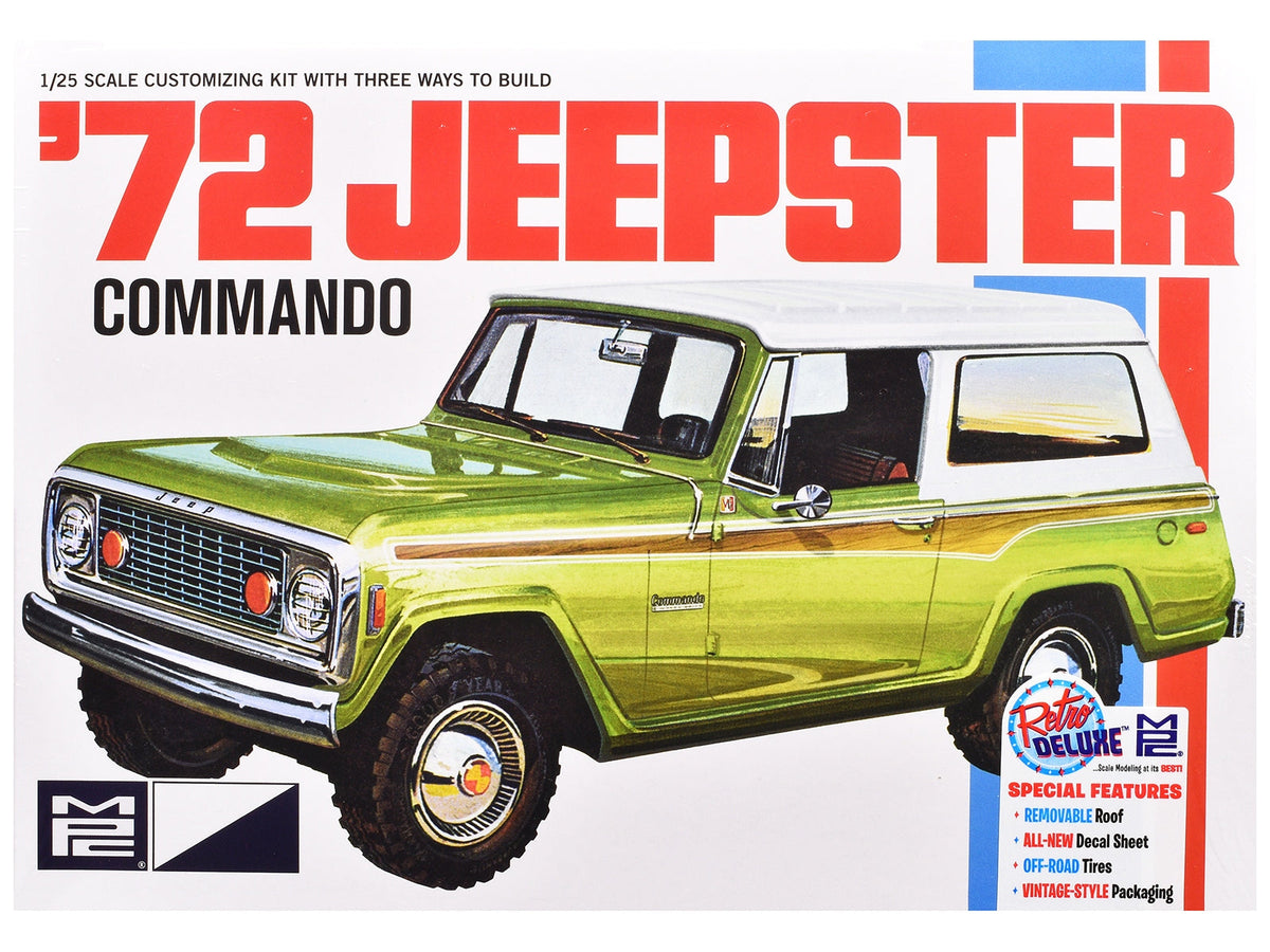 MPC 1021 1/25 1972 Jeepster Commando model kit