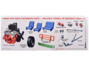 Skill 2 Model Kit 1972 Jeep Jeepster Commando 1/25 Scale Model by MPC image 2