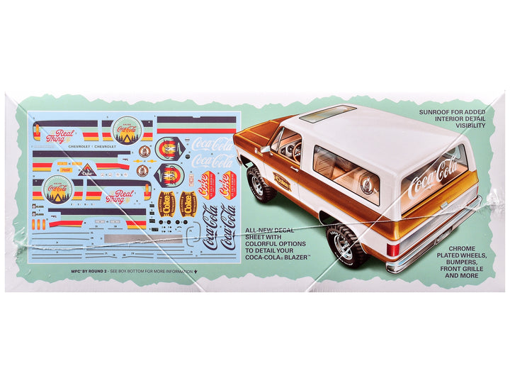 Skill 1 Model Kit Chevrolet K5 Blazer "Coca-Cola" 1/25 Scale Model by MPC image 2