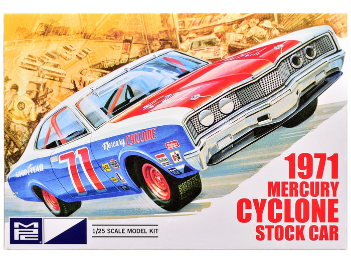 Skill 2 Model Kit 1971 Mercury Cyclone Stock Car 1/25 Scale Model by MPC