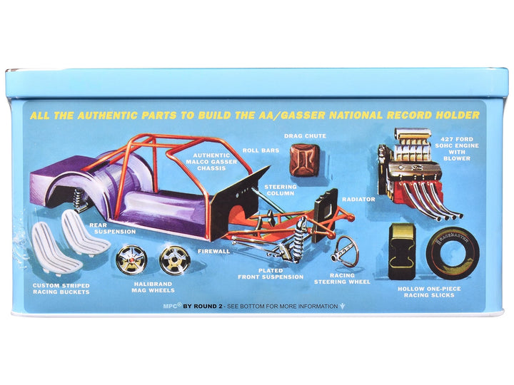 Skill 2 Model Kit Ohio George's Malco Gasser with Collector's Tin 1/25 Scale Model by MPC image 2