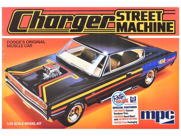 MPC 1967 Dodge Charger Street Machine model kit 1:25 MPC1028, product image 1