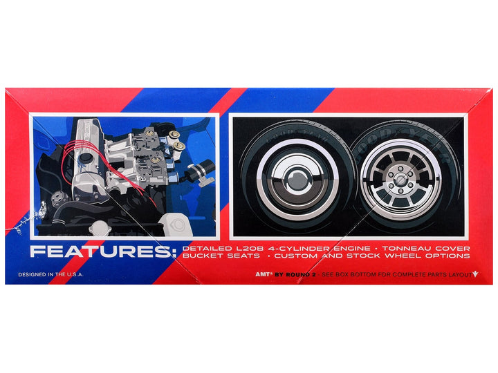 Skill 2 Model Kit 1975 Datsun Pickup Truck "BRE" 1/25 Scale Model by MPC image 2