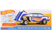Skill 2 Model Kit 1957 Chevrolet Sedan Flip-Nose "Hot Wheels" 1/25 Scale Model by MPC image 3