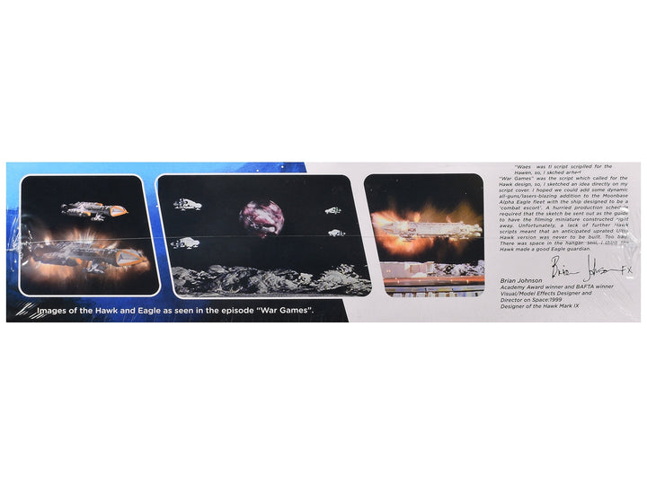Skill 2 Model Kit Eagle and Hawk War Games Edition "Space: 1999" (1975-1977) TV Series 1/72 Scale Model by MPC image 2