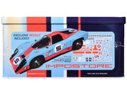 Skill 2 Model Kit Gulf Racing Impostore with Collector Tin 1/25 Plastic Model by MPC image 2