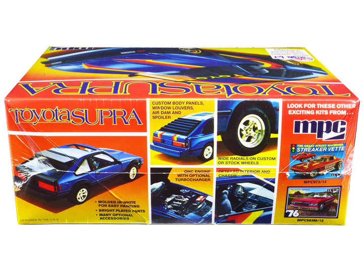 Skill 2 Model Kit 1983 Toyota Celica Supra 1/25 Scale Model Car by MPC image 2