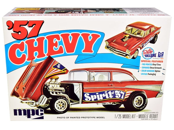 MPC 1957 Chevrolet Gasser Spirit of 57 flip nose model kit 1:25 MPC904, product image 1