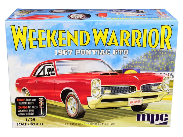 MPC 1967 Pontiac GTO Weekend Warrior 3-in-1, 1:25 scale model kit MPC918M