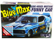 Skill 2 Model Kit "Blue Max" Long Nose Mustang Funny Car 1/25 Scale Model Car by MPC image 3