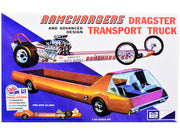 Skill 2 Model Kit Ramchargers Dragster and Advanced Design Transport Truck 2 Kits in 1 1/25 Scale Models by MPC image 3