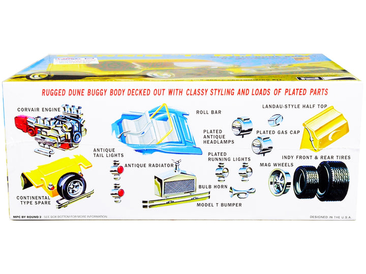 Skill 2 Model Kit George Barris "T" Classic Dune Buggy 3-in-1 Kit 1/25 Scale Model by MPC image 2