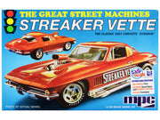 Skill 2 Model Kit 1967 Chevrolet Corvette Stingray "Streaker Vette" "The Great Street Machines" Series 1/25 Scale Model Car by MPC image 3