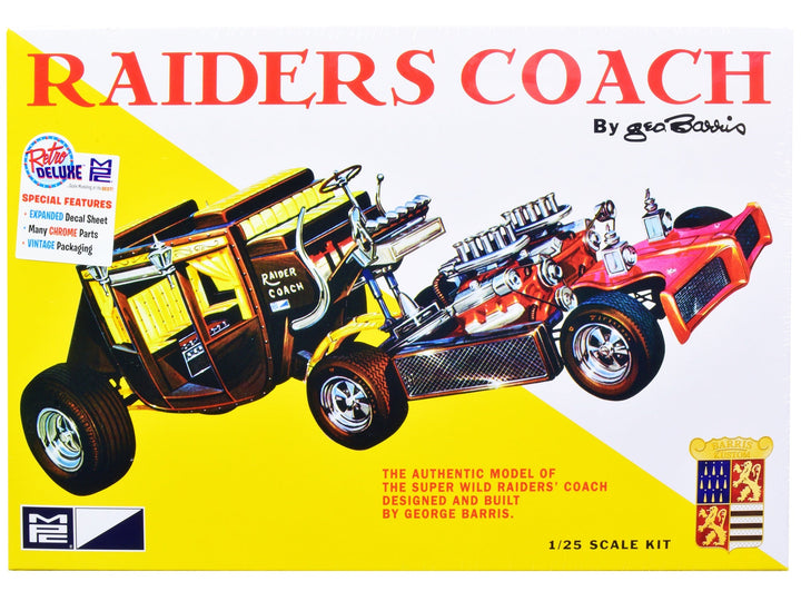 Skill 2 Model Kit George Barris' Super Wild Raiders' Coach 1/25 Scale Model by MPC image 3