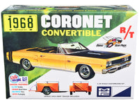 Skill 2 Model Kit 1968 Dodge Coronet R/T Convertible with Haul-Away Trailer 1/25 Scale Model by MPC image 3
