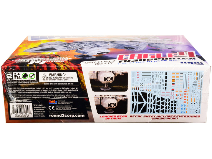 Skill 2 Eagle 4 Transporter "Space: 1999" (1975-1977) TV Show Model Kit 1/72 Scale Model by MPC image 2