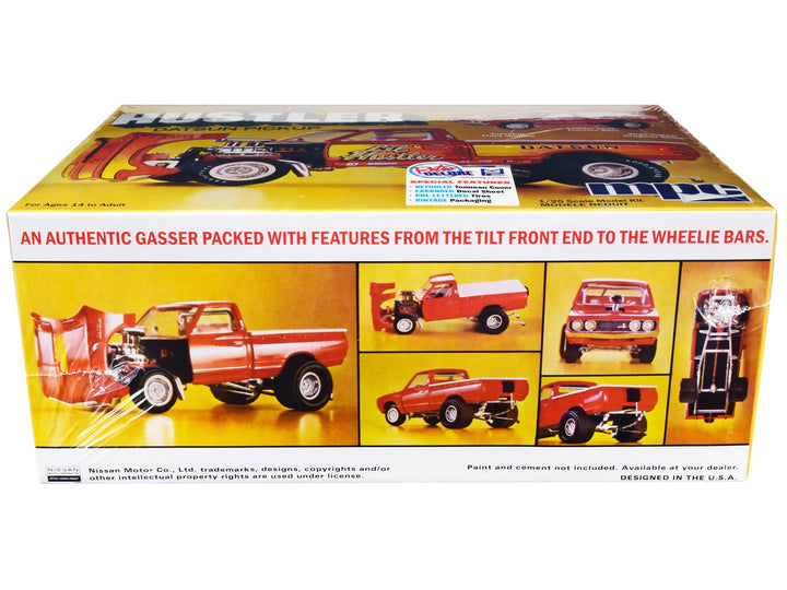 Skill 2 Model Kit 1975 Datsun Pickup Truck "Lil Hustler" 1/25 Scale Model by MPC image 2