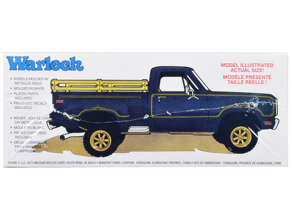 MPC983M 1977 Dodge Warlock pickup model kit box