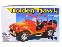 Skill 2 Model Kit 1981 Jeep CJ5 Golden Hawk 1/25 Scale Model Car by MPC image 3