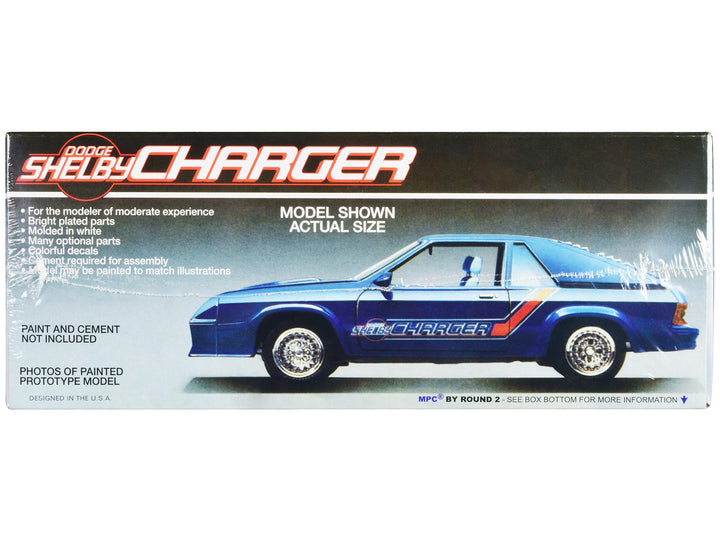 Skill 2 Model Kit 1986 Dodge Shelby Charger 1/25 Scale Model by MPC image 2