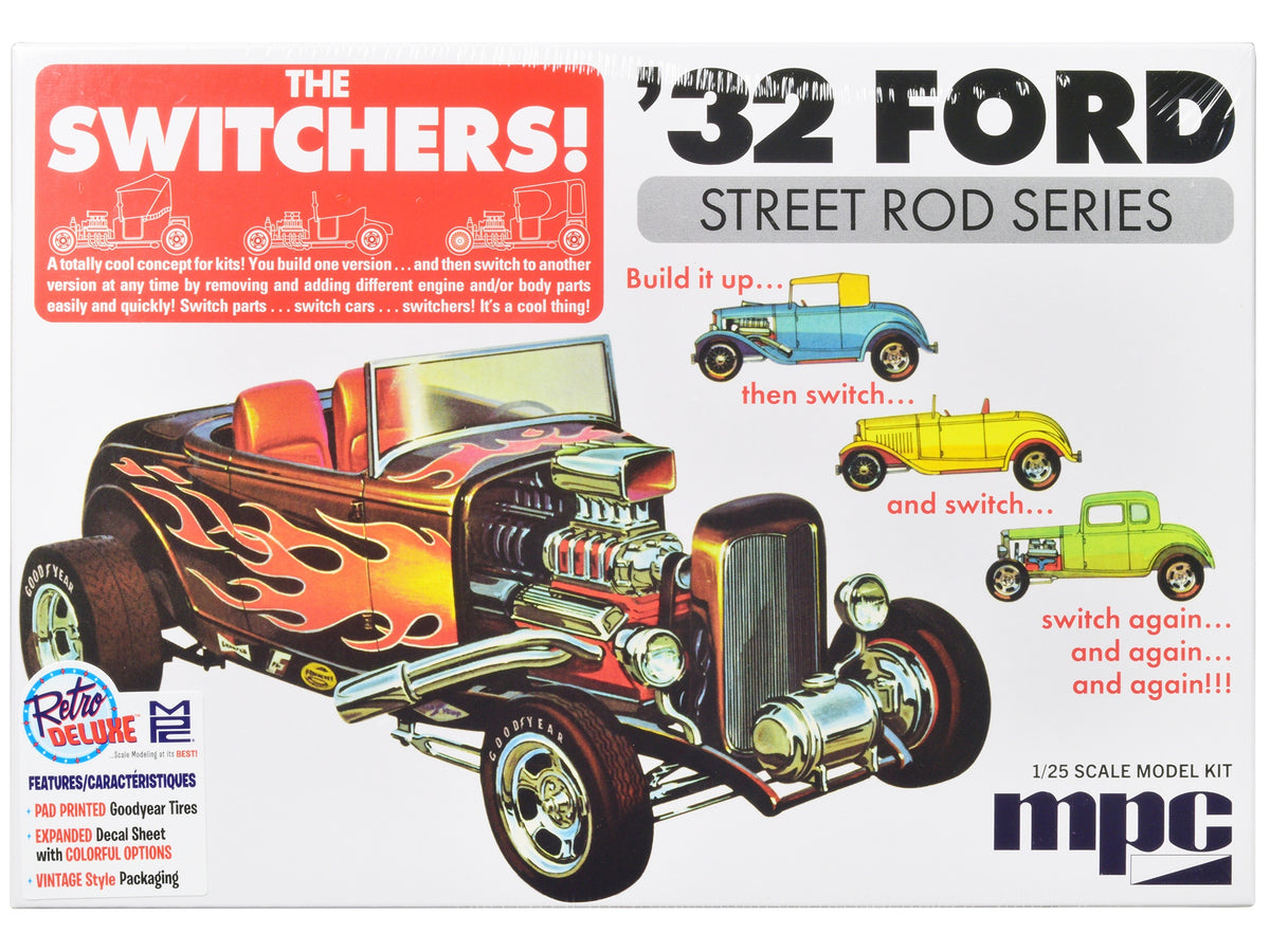 Skill 2 Model Kit 1932 Ford Street Rod Series "The Switchers" 1/25 Scale Model by MPC image 3