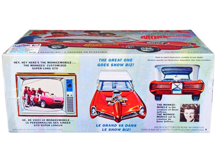 Skill 2 Model Kit Monkeemobile "The Monkees" (1966-1968) TV Series 1/25 Scale Model Car by MPC image 2