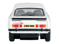 Ford Capri Mk3 RHD (Right Hand Drive) Diamond White with Black Stripes 1/148 (N) Scale Diecast Model Car by Oxford Diecast image 4