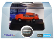 Ford Capri Mk3 RHD (Right Hand Drive) Sebring Red 1/148 (N) Scale Diecast Model Car by Oxford Diecast image 3