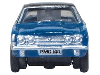 Ford Cortina MKIII RHD (Right Hand Drive) Electric Monza Blue with Black Top 1/148 (N) Scale Diecast Model Car by Oxford Diecast image 3
