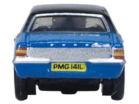Ford Cortina MKIII RHD (Right Hand Drive) Electric Monza Blue with Black Top 1/148 (N) Scale Diecast Model Car by Oxford Diecast image 4