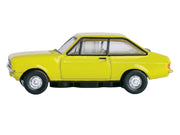 Ford Escort Mk2 RHD (Right Hand Drive) Signal Yellow 1/148 (N) Scale Diecast Model Car by Oxford Diecast image 2