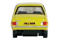 Oxford Diecast Ford Escort Mk2 RHD Signal Yellow 1:148 N scale NESC002, product image 3