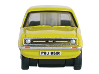 Oxford Diecast Ford Escort Mk2 RHD Signal Yellow 1:148 N scale NESC002, product image 4