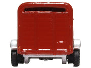 Livestock Trailer Red 1/148 (N) Scale Diecast Model Car by Oxford Diecast image 4
