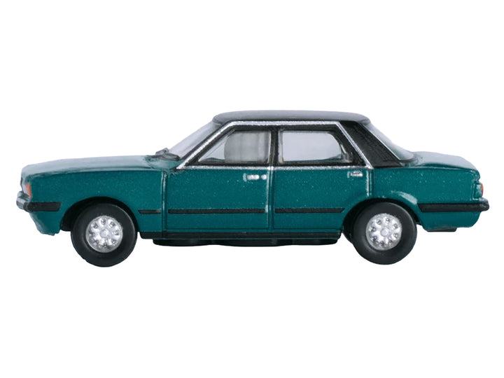 Ford Cortina Mk5 RHD (Right Hand Drive) Cosmos Blue Metallic with Black Top 1/148 (N) Scale Diecast Model Car by Oxford Diecast image 2