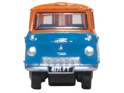 Ford 400E Van RHD (Right Hand Drive) "Fordson Super Service" Blue and Orange 1/148 (N) Scale Diecast Model Car by Oxford Diecast image 3