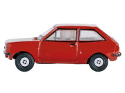 Ford Fiesta Mk1 RHD (Right Hand Drive) Venetian Red 1/148 (N) Scale Diecast Model Car by Oxford Diecast image 2