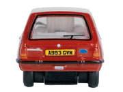 Ford Fiesta Mk1 RHD (Right Hand Drive) Venetian Red 1/148 (N) Scale Diecast Model Car by Oxford Diecast image 4