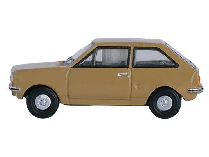 Ford Fiesta Mk1 RHD (Right Hand Drive) Nevada Beige 1/148 (N) Scale Diecast Model Car by Oxford Diecast image 2