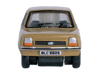 Ford Fiesta Mk1 RHD (Right Hand Drive) Nevada Beige 1/148 (N) Scale Diecast Model Car by Oxford Diecast image 3